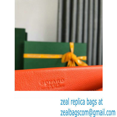 Goyard Conti pouch Clutch Bag Orange