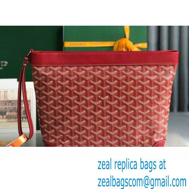 Goyard Conti pouch Clutch Bag Red