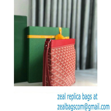 Goyard Conti pouch Clutch Bag Red - Click Image to Close