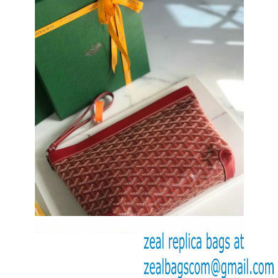 Goyard Conti pouch Clutch Bag Red - Click Image to Close