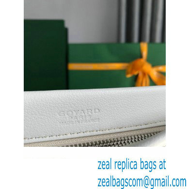 Goyard Conti pouch Clutch Bag White