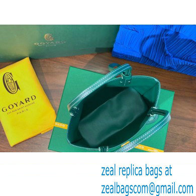 Goyard Hulot Print Anjou Reversible Mini Tote Bag Green - Click Image to Close