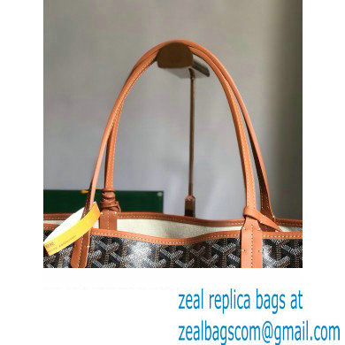 Goyard Hulot Print Saint Louis Claire-Voie PM/GM Tote Bag Brown