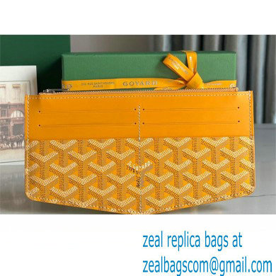 Goyard Insert Louise card holder yellow 2023 - Click Image to Close