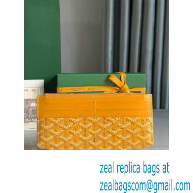 Goyard Insert Louise card holder yellow 2023