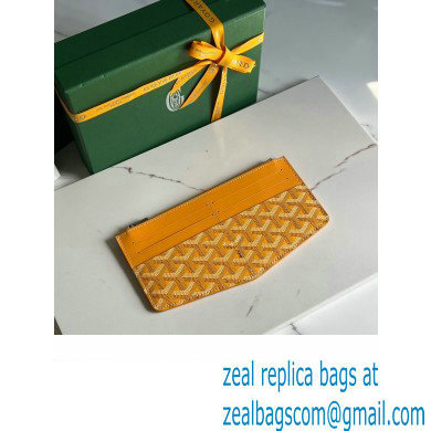 Goyard Insert Louise card holder yellow 2023