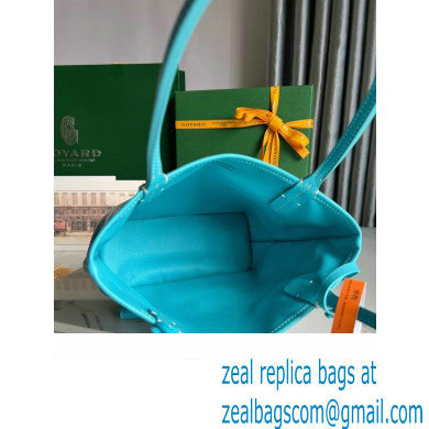 Goyard Saint Louis Tote Mini Bag TURQUOISE 2023 - Click Image to Close