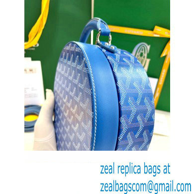 Goyard The Alto Hatbox Trunk Bag Blue - Click Image to Close