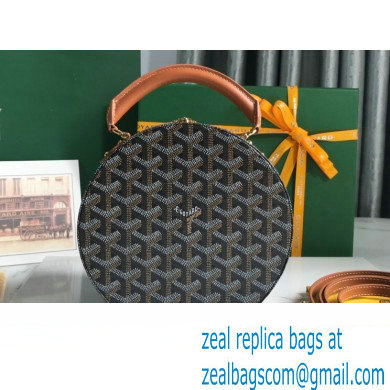 Goyard The Alto Hatbox Trunk Bag Brown