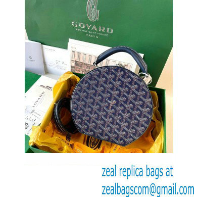 Goyard The Alto Hatbox Trunk Bag Dark Blue