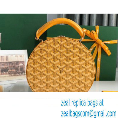 Goyard The Alto Hatbox Trunk Bag Yellow