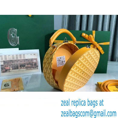 Goyard The Alto Hatbox Trunk Bag Yellow