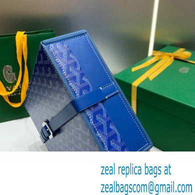 Goyard Watch Box Bag Blue - Click Image to Close