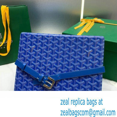 Goyard Watch Box Bag Blue - Click Image to Close