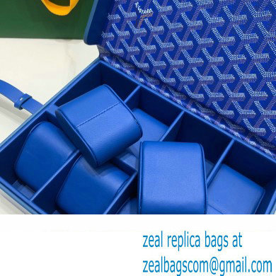 Goyard Watch Box Bag Blue