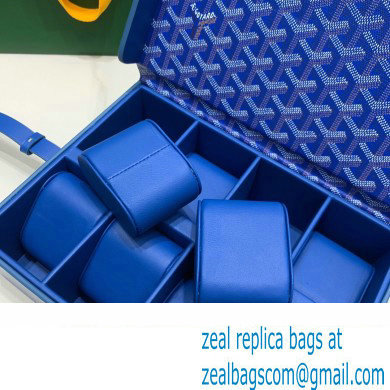 Goyard Watch Box Bag Blue - Click Image to Close