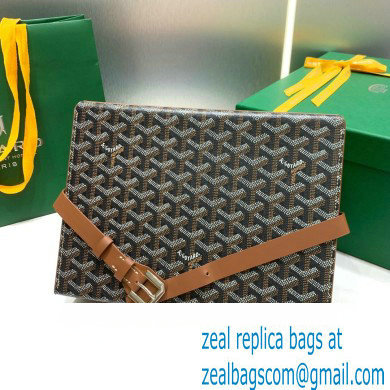 Goyard Watch Box Bag Brown