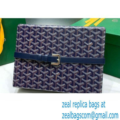Goyard Watch Box Bag Dark Blue