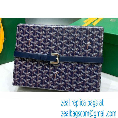 Goyard Watch Box Bag Dark Blue - Click Image to Close