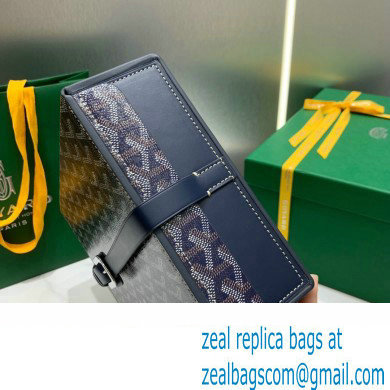 Goyard Watch Box Bag Dark Blue - Click Image to Close