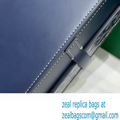 Goyard Watch Box Bag Dark Blue - Click Image to Close