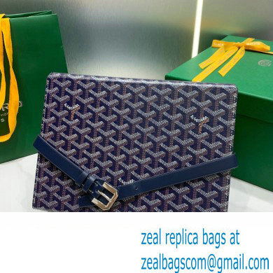 Goyard Watch Box Bag Dark Blue - Click Image to Close