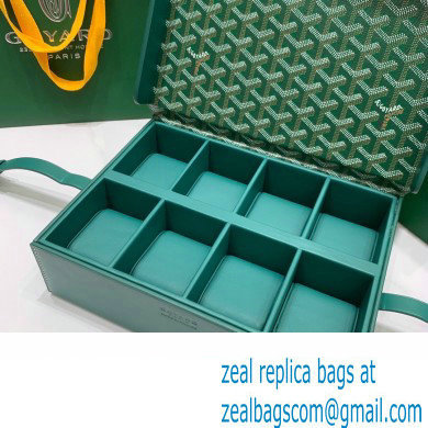 Goyard Watch Box Bag Green