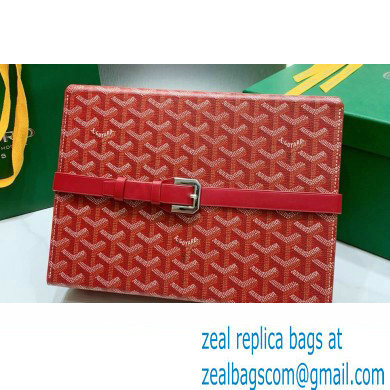 Goyard Watch Box Bag Red