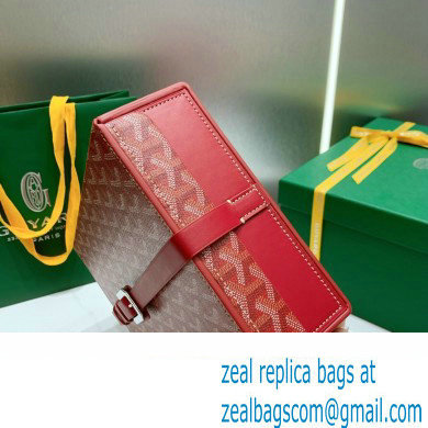 Goyard Watch Box Bag Red