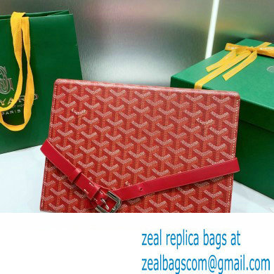 Goyard Watch Box Bag Red