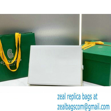 Goyard Watch Box Bag White