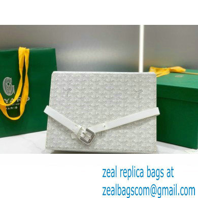 Goyard Watch Box Bag White