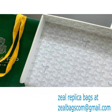 Goyard Watch Box Bag White