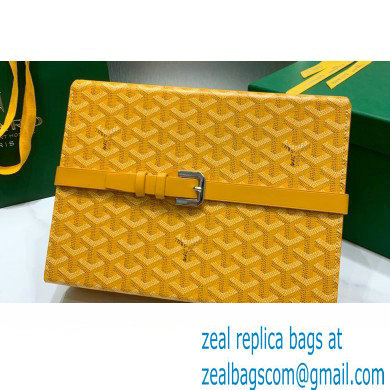 Goyard Watch Box Bag Yellow