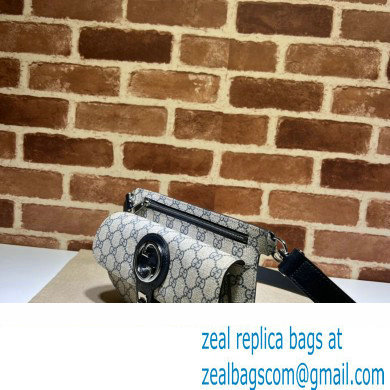 Gucci Blondie belt bag 718154 GG Canvas Blue 2023