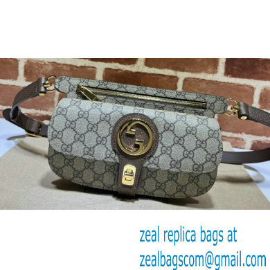 Gucci Blondie belt bag 718154 GG Canvas Coffee 2023