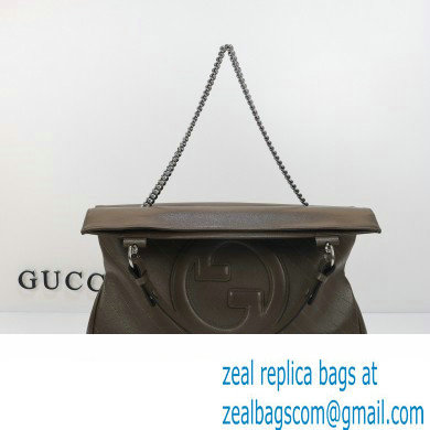 Gucci Blondie medium tote bag 751516 Etoupe 2023 - Click Image to Close