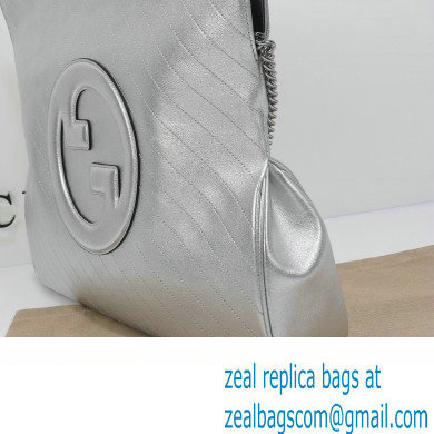 Gucci Blondie medium tote bag 751516 Silver 2023