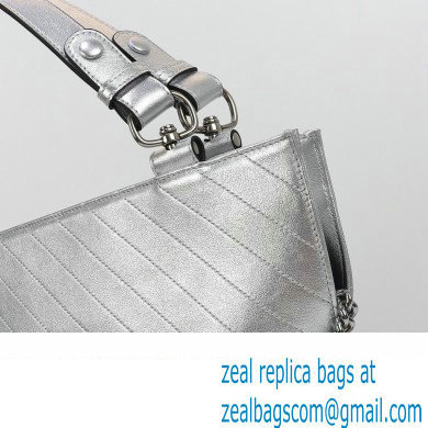 Gucci Blondie medium tote bag 751516 Silver 2023