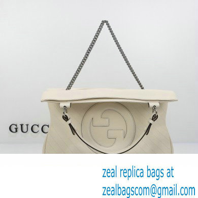 Gucci Blondie medium tote bag 751516 White 2023 - Click Image to Close