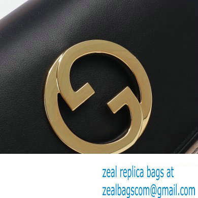 Gucci Blondie mini shoulder bag 724645 leather Black 2023