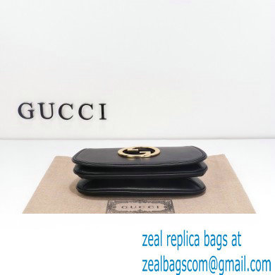 Gucci Blondie mini shoulder bag 724645 leather Black 2023 - Click Image to Close