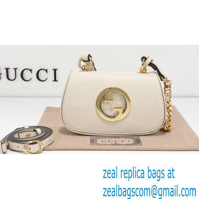 Gucci Blondie mini shoulder bag 724645 leather White 2023