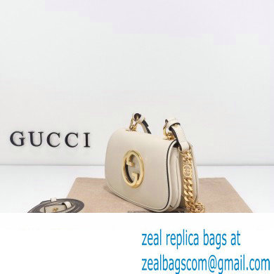 Gucci Blondie mini shoulder bag 724645 leather White 2023