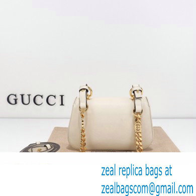 Gucci Blondie mini shoulder bag 724645 leather White 2023