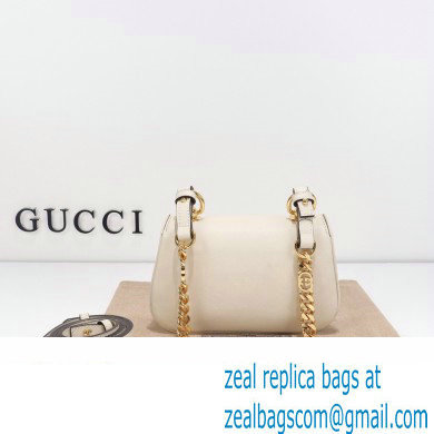 Gucci Blondie mini shoulder bag 724645 leather White 2023 - Click Image to Close