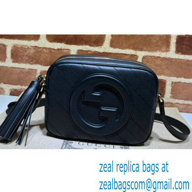 Gucci Blondie small shoulder bag 742360 Black 2023 - Click Image to Close