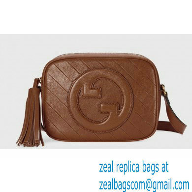 Gucci Blondie small shoulder bag 742360 Brown 2023