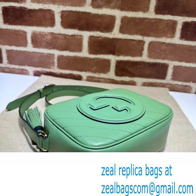 Gucci Blondie small shoulder bag 742360 Light Green 2023 - Click Image to Close