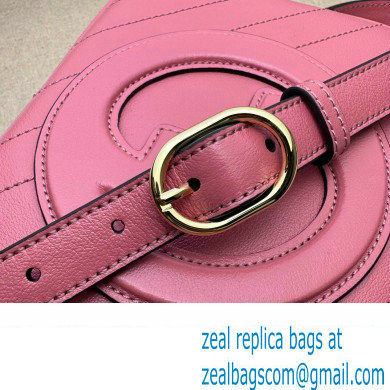 Gucci Blondie small shoulder bag 742360 Pink 2023 - Click Image to Close